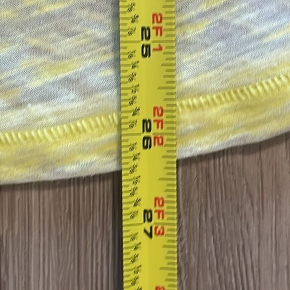 We The Free Women’s T-Shirt Small Yellow Acid Wash Lightweight Cotton Sheer - Picture 11 of 11